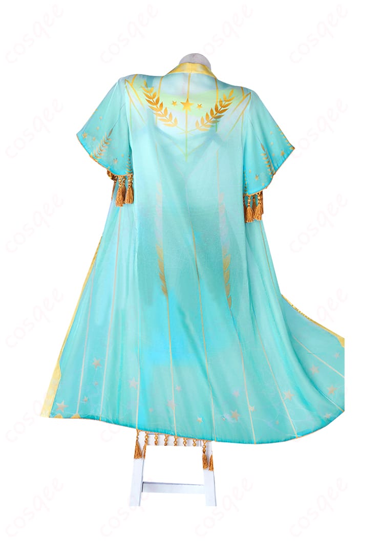 商品背面図。コスプレ衣装の背面デザインが詳細に写った画像です。