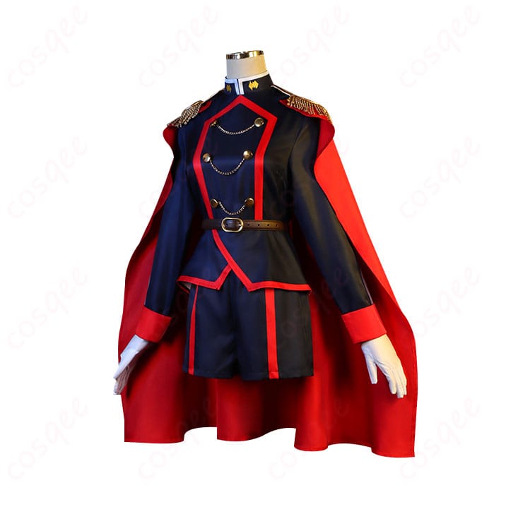 山城恋 コスプレ衣装の左側から見た画像。左右対称のデザインが特徴的です。