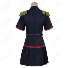 魔都精兵のスレイブ 東日万凛の軍服風ワンピセット コスプレ衣装｜端正シルエットで写真映え - 3枚目の画像（サムネイル）