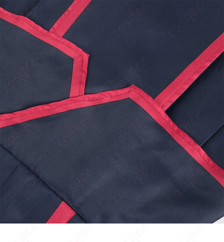 東日万凛 コスプレ衣装の衣摆装飾、デザインとディテールの細部