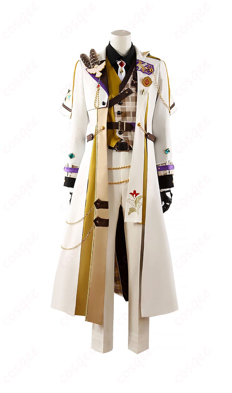 あんさんぶるスターズ!! 羽風薫 コスプレ衣装の正面画像。インテリジェンス衣装の詳細なデザインと美しい仕上がりをご覧ください。