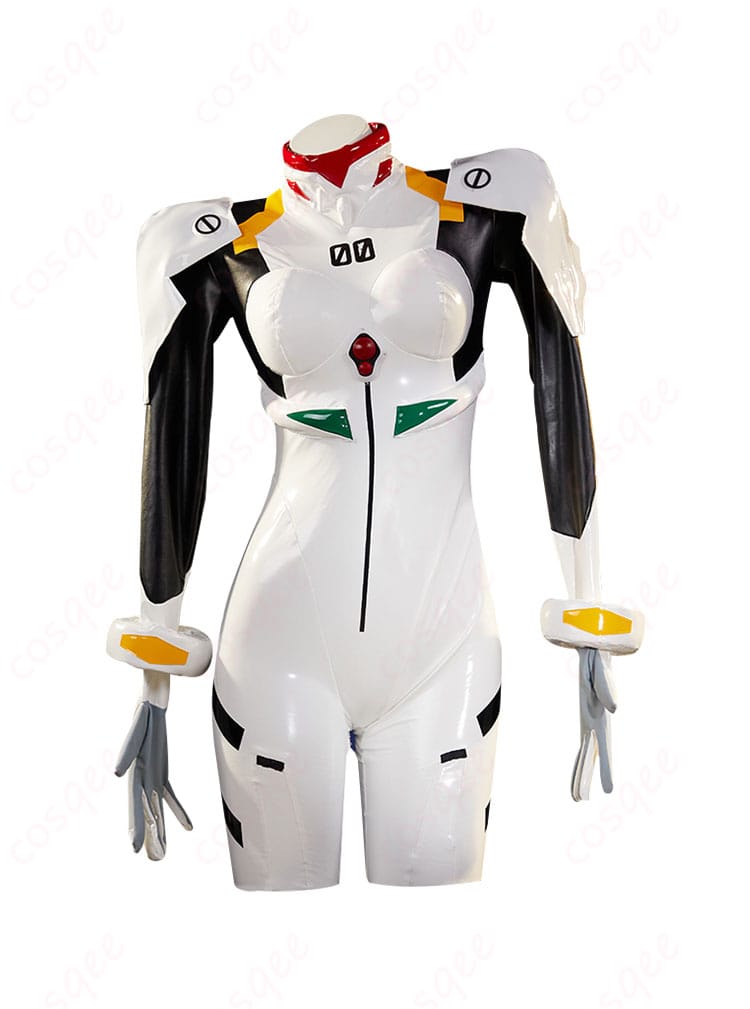 商品正面画像 - 綾波レイ コスプレ衣装の正面のデザインがよく分かる画像です。忠実再現された衣装をチェック!