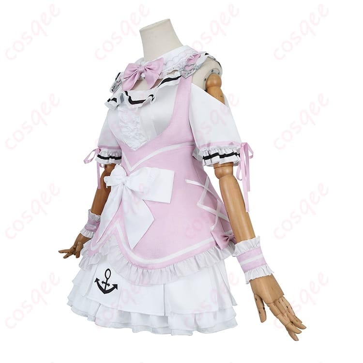 ホロライブの湊あくあを甘く再現するピンクメイド衣装｜かわいさ際立つ映えコーデ - 2枚目の画像