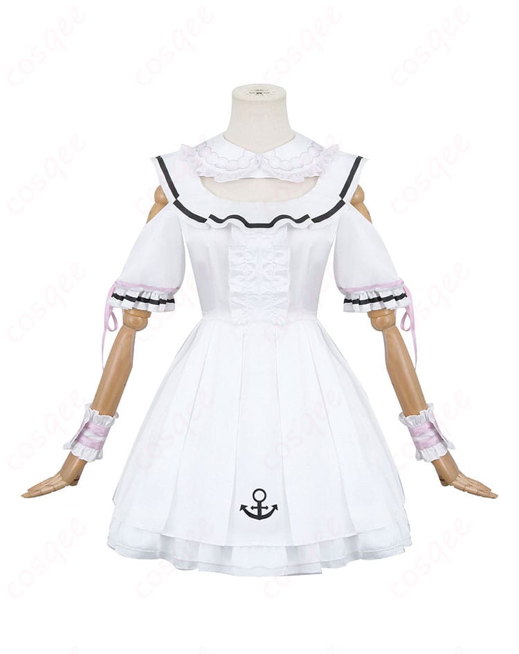 湊あくあコスプレ衣装の内搭部分の正面ディテール