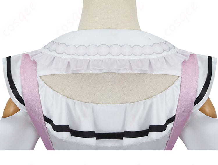 湊あくあコスプレ衣装の上衣背面ディテール