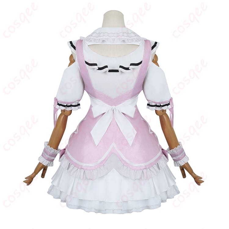 ホロライブの湊あくあを甘く再現するピンクメイド衣装｜かわいさ際立つ映えコーデ - 3枚目の画像