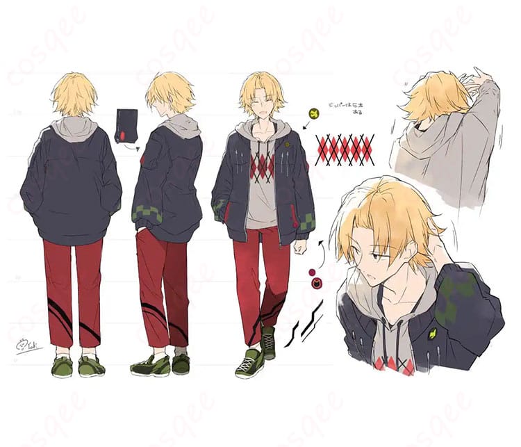 神田笑一 コスプレ衣装 役柄画像。高い再現度で、にじさんじのキャラクターを忠実に再現したコスプレ衣装。今すぐチェック!