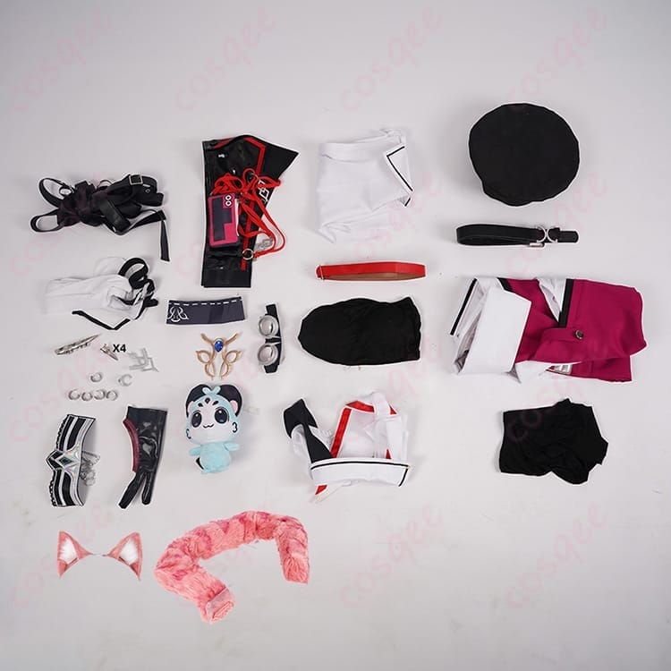 ホロライブ ラオーラ・パンテーラの魅力を黒金で再現するコスプレ衣装｜耳尻尾付きで写真映え - 7枚目の画像