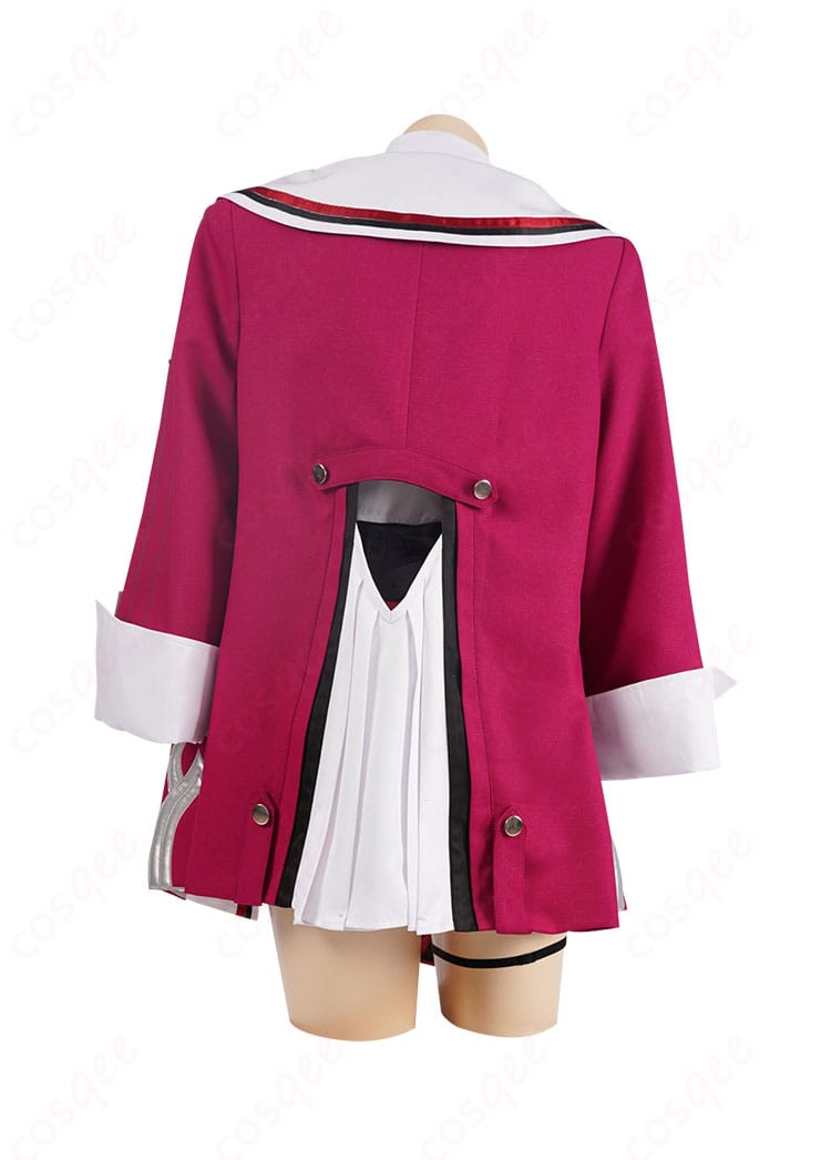 商品背面の写真。背面から見るラオーラ・パンテーラのコスプレ衣装のディテール。