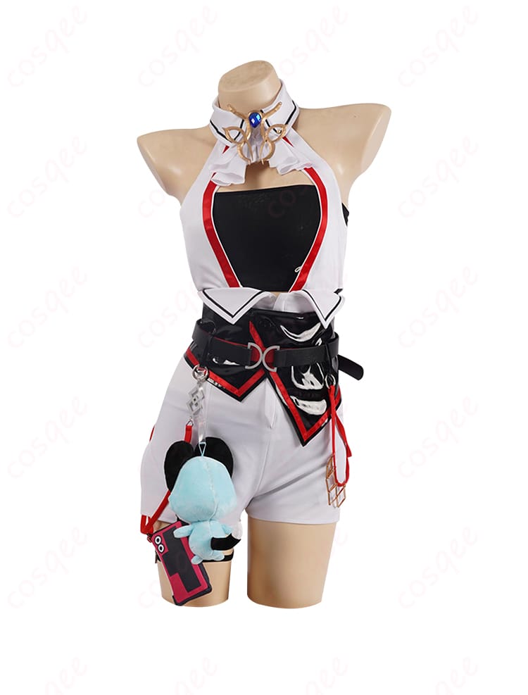 内側の衣装の正面詳細。ラオーラ・パンテーラコスプレ衣装の内部デザインが見れます。