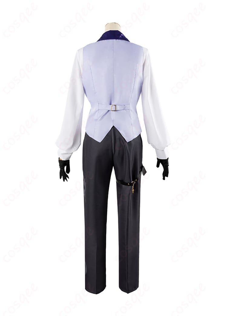 にじさんじ 榊ネス コスプレ衣装 内部の服背面画像。背面の細かいディテールが特徴。