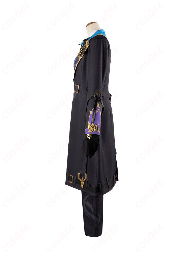 にじさんじ 榊ネス コスプレ衣装 左側装飾の詳細画像。衣装の繊細な装飾と細部が忠実に再現されています。