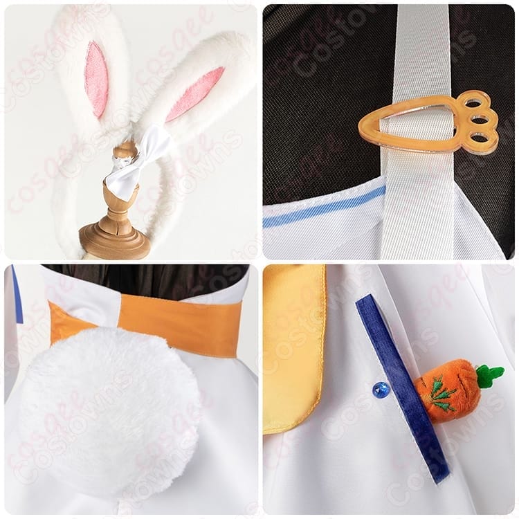 ホロライブ 兎田ぺこら ぺこらマミーのコスプレ衣装 小物まで揃う映えコーデ - 5枚目の画像