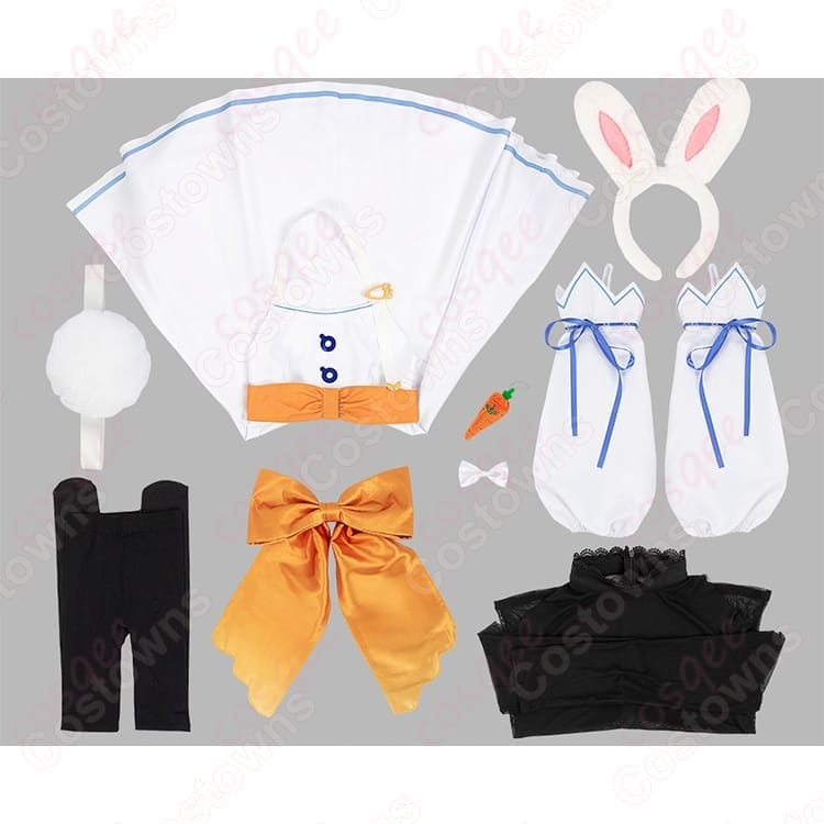 ホロライブ 兎田ぺこら ぺこらマミーのコスプレ衣装 小物まで揃う映えコーデ - 6枚目の画像