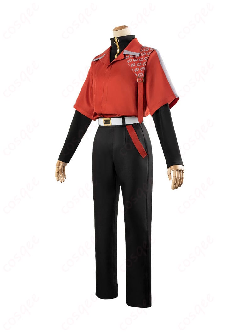 商品左側図 - 西園練牙のコスプレ衣装の左側ビュー、細部まで再現されたデザイン。