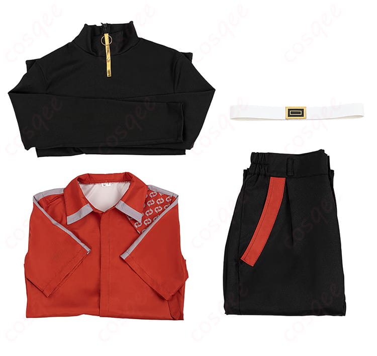 セット内容の展示画像 - 西園練牙のコスプレ衣装セット内容、全てのアイテムが確認可能。