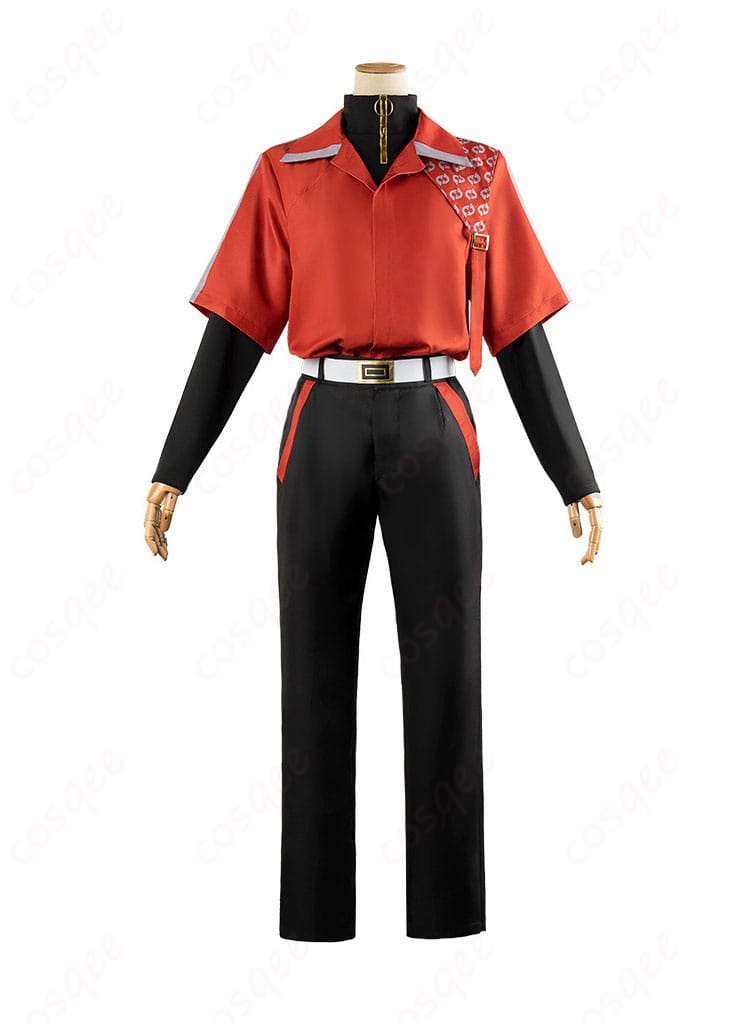 商品正面図 - 18TRIP 西園練牙のコスプレ衣装の正面デザイン、忠実再現されたディテール。