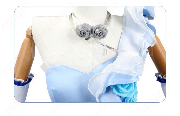 調香師(ウィラ・ナイエル) コスプレ衣装の首飾り装飾ディテール