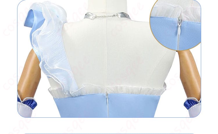 調香師(ウィラ・ナイエル) コスプレ衣装の背面衣链装飾ディテール