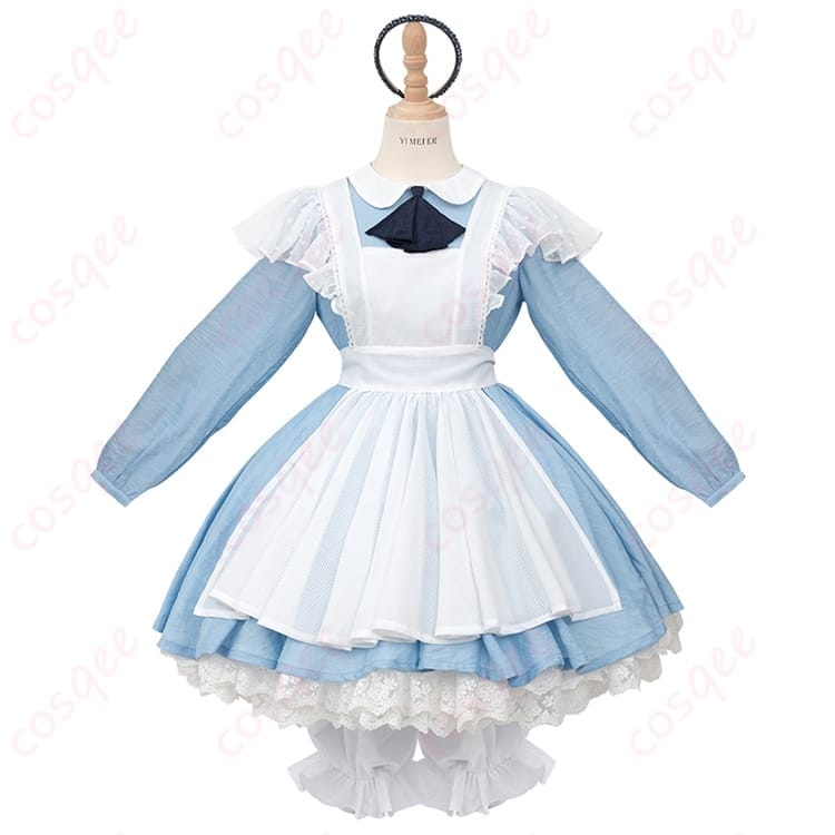 木之本桜のアリス風メイド衣装で清楚に可憐に仕上がる一着｜撮影映えと着やすさを両立 - 1枚目の画像