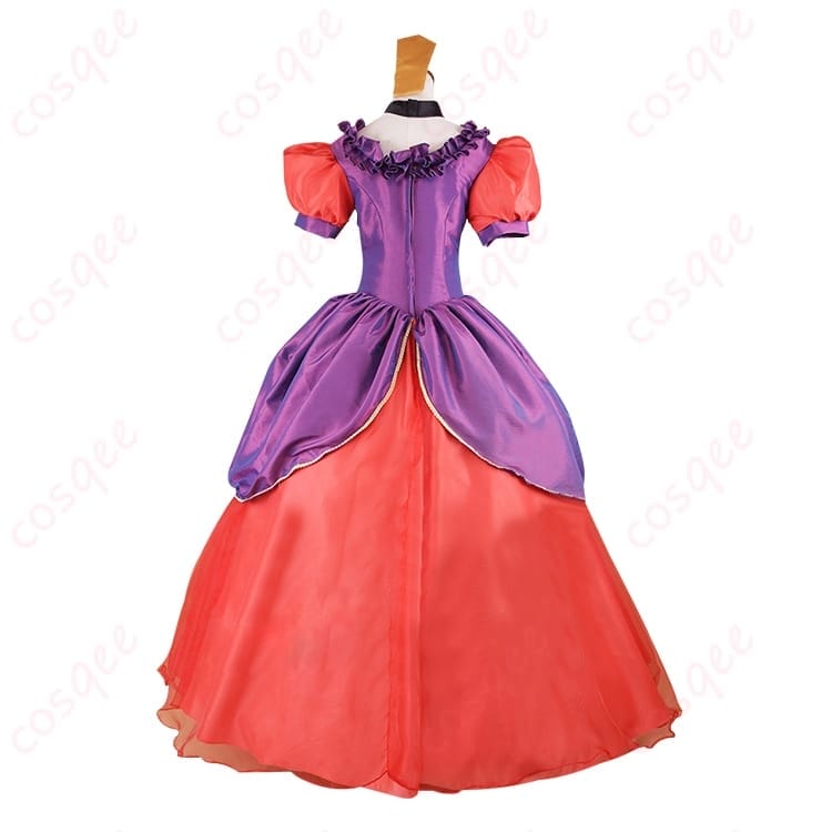 シンデレラのアナスタシア・トレメイン風ドレスで華やかに映えるコスプレ衣装 - 4枚目の画像