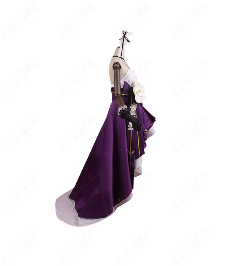 商品右側図 - HK416のコスプレ衣装の右側から見た全体像。美しいシルエットと細かなデザインが特徴です。