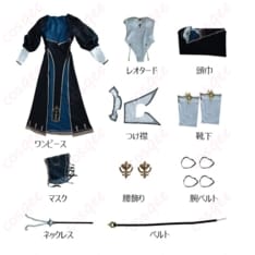 ホロライブ 白銀ノエルの魅力をまとうシスター×黒騎士コスプレ衣装 S〜XXL - 6枚目の画像（サムネイル）