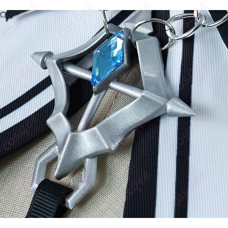 ホロライブ 白銀ノエルの魅力をまとうシスター×黒騎士コスプレ衣装 S〜XXL - 3枚目の画像