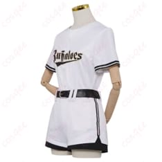 ホロライブ 白銀ノエル オリックス・バファローズ衣装 コスプレ｜爽やかスポコラ感と写真映えを両立 - 2枚目の画像（サムネイル）