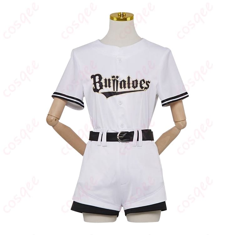 ホロライブ 白銀ノエル オリックス・バファローズ衣装 コスプレ｜爽やかスポコラ感と写真映えを両立 - 1枚目の画像