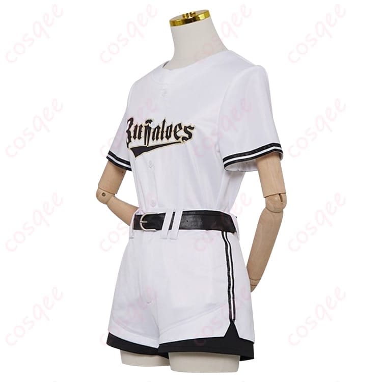ホロライブ 白銀ノエル オリックス・バファローズ衣装 コスプレ｜爽やかスポコラ感と写真映えを両立 - 2枚目の画像