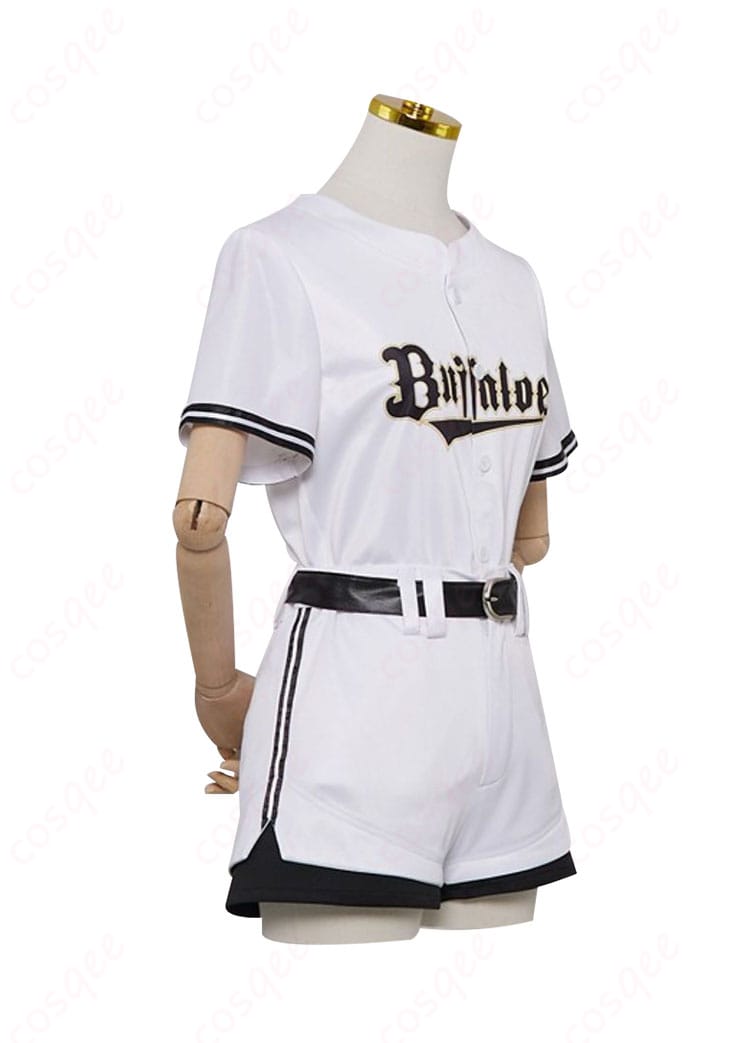 商品右側から見たコスプレ衣装の全体画像(オリックス・バファローズコラボ)