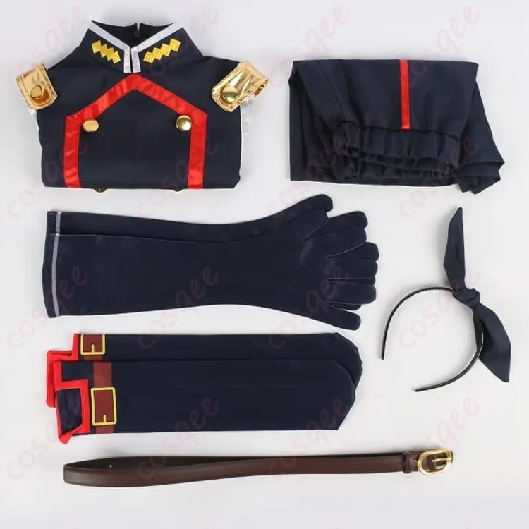 魔都精兵のスレイブ 駿河朱々の魅力を軽やかに再現するコスプレ衣装 - 5枚目の画像