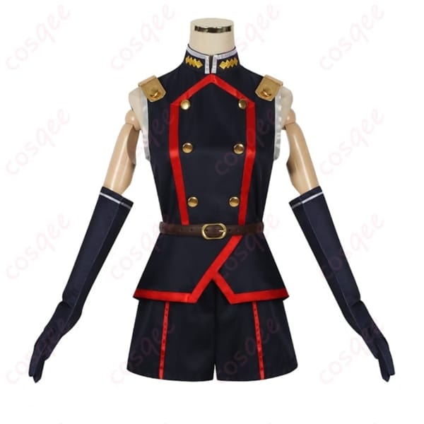 魔都精兵のスレイブ 駿河朱々の魅力を軽やかに再現するコスプレ衣装