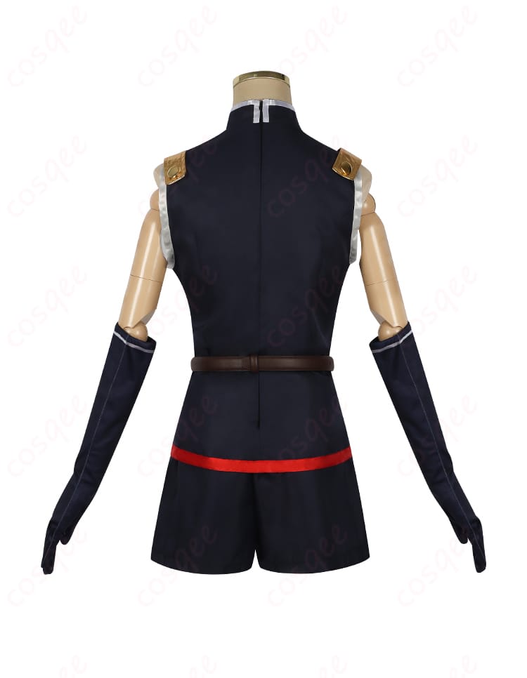 商品背面画像 - 魔都精兵のスレイブ コスプレ衣装の後ろ姿