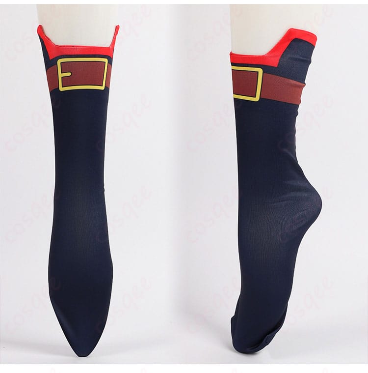 靴下の装飾ディテール - 駿河朱々 コスプレ衣装 靴下の細部