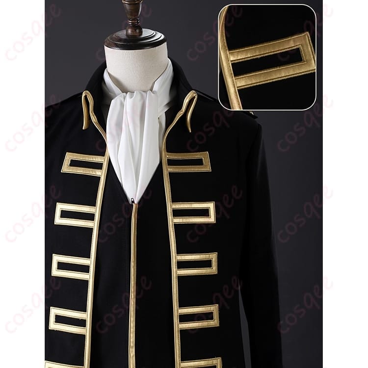 銀魂 真選組隊服 近藤勲/土方十四郎/沖田総悟 コスプレ｜端正で硬派な着こなしを叶える - 4枚目の画像