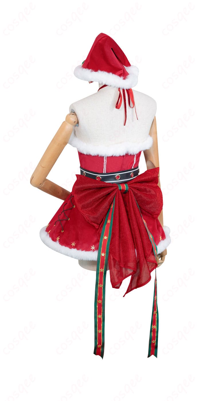 商品背面図 - 背面のディテールも忠実に再現されたエマのコスプレ衣装