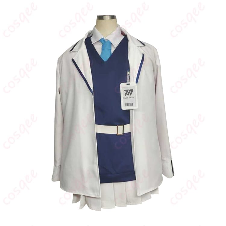 ブルーアーカイブ 白石ウタハの研究員スタイルを端正に再現したコスプレ衣装 - 1枚目の画像