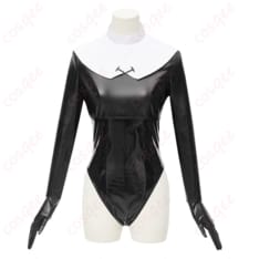 ブルーアーカイブ 歌住サクラコ 覚悟 コスプレ衣装 シャープに決まる修道女風レオタード - 1枚目の画像（サムネイル）