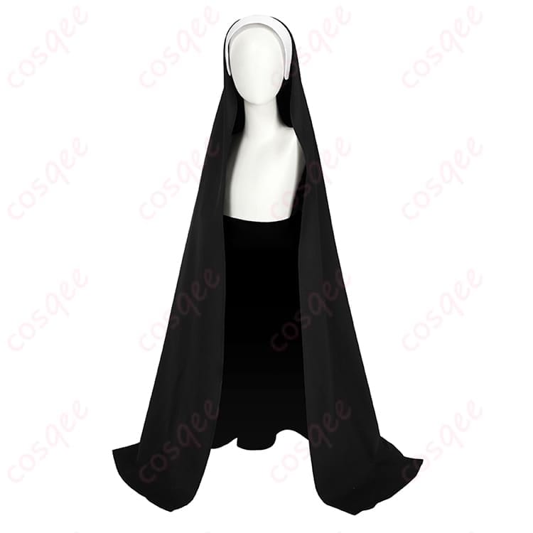 ブルーアーカイブ 歌住サクラコ 覚悟 コスプレ衣装 シャープに決まる修道女風レオタード - 5枚目の画像