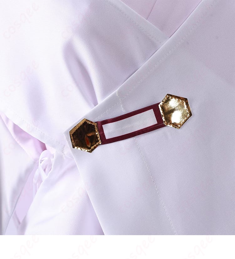 【推しの子】黒川あかね 鞘姫 ver. コスプレ衣装 衣襟の装飾部分。精密なデザインと生地で高級感を演出。