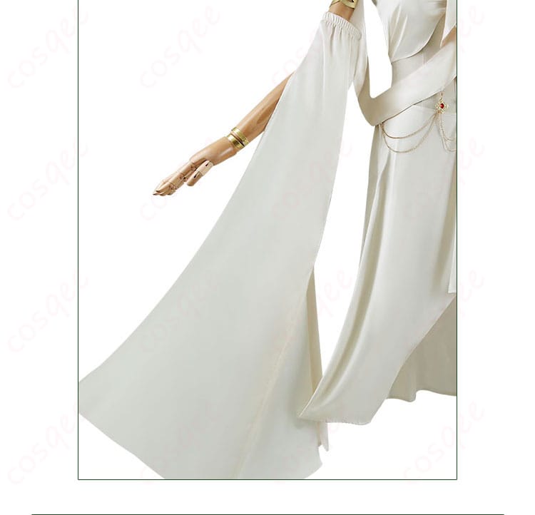 衣袖の装飾詳細 - 衣袖部分の装飾と仕上がり、コスプレ衣装の美しさを引き立てる