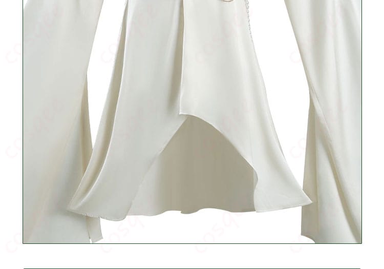 スカートの裾装飾詳細 - スカートの裾部分に施された繊細な装飾、キャラクターらしさを表現