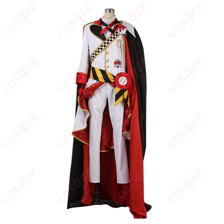 ツイステ エース・トラッポラ 寮服コスプレ｜赤黒が映える端正シルエットでイベント主役に - 1枚目の画像