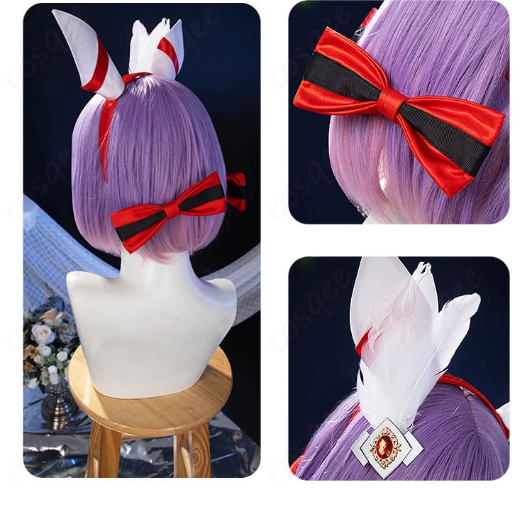 ウインバリアシオンの頭飾りのディテール