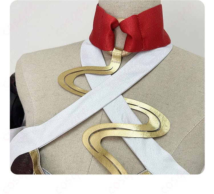 首元装飾の詳細 - 霊砂コスプレ衣装の首元装飾