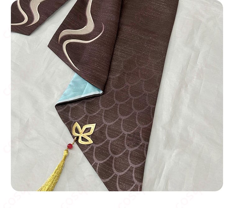 スカートの裾装飾細部 - 霊砂コスプレ衣装のスカート裾の装飾