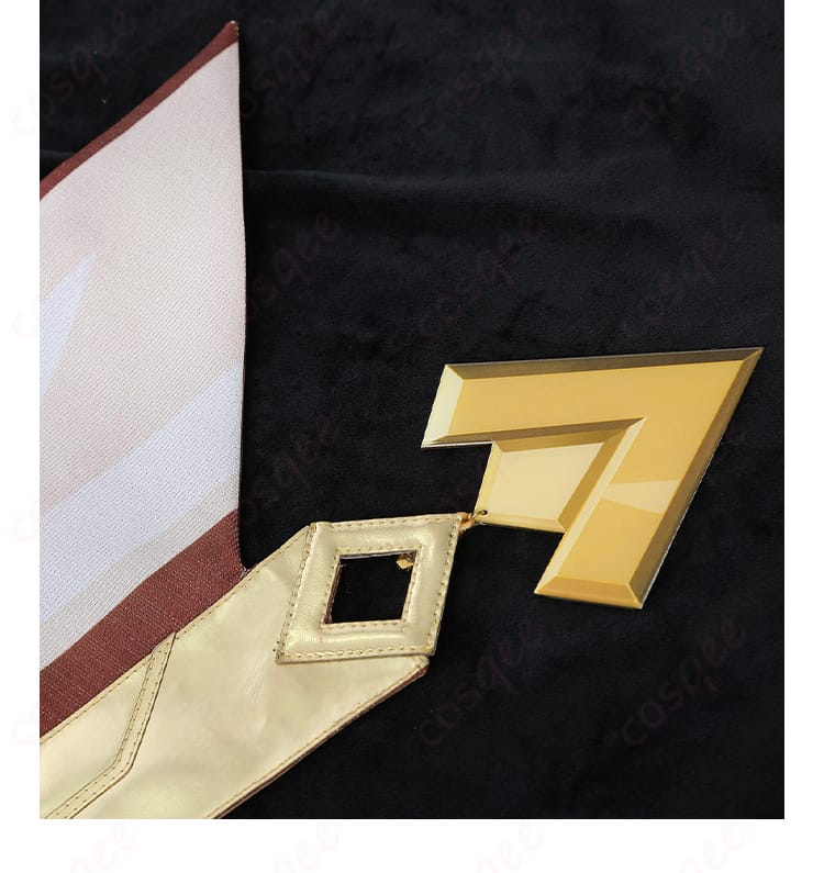 シロネン コスプレ衣装の衣下摆の装飾。完璧に仕上げられたディテールが美しい。