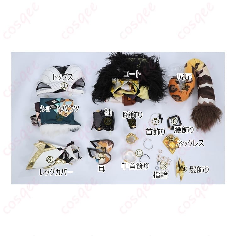 原神 シロネンの白狐エレガンスを纏うコスプレ衣装｜写真映えと着やすさを両立 - 7枚目の画像